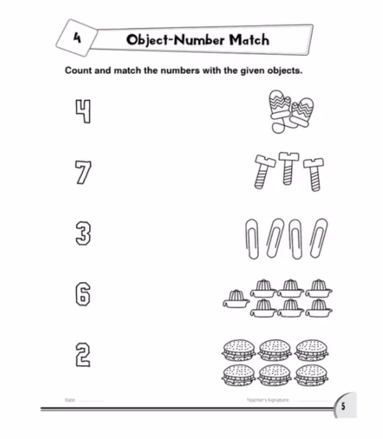 My Beginner Maths Workbook 4