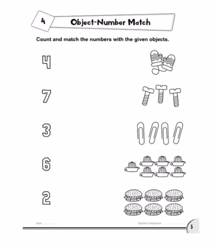 My Beginner Maths Workbook 4