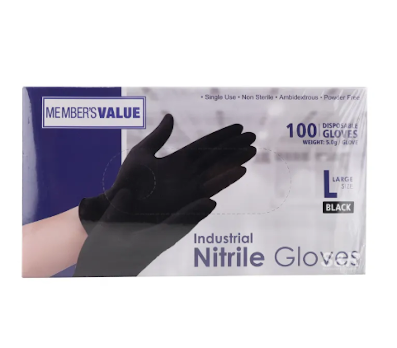Large Industrial Disposable Nitrile Gloves 1