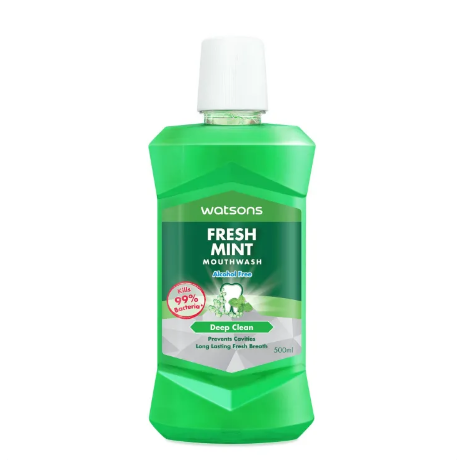 Fresh Mint Mouthwash 1