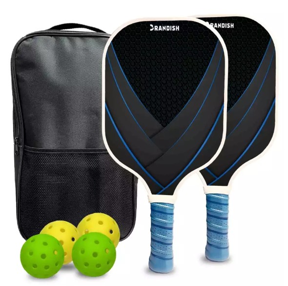 Fiberglass Pickleball Racket Set	  1