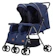 Kapo Lightweight Adjustable Folding Twin Stroller 1