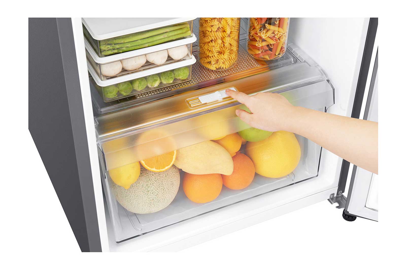 7.2 cu. ft. No Frost Top Mount Refrigerator 4