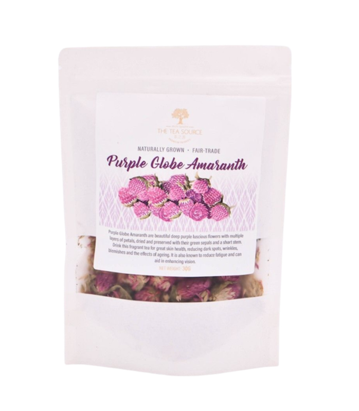Dried Purple Globe Amaranth Flower Tea 2
