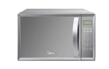 Silver Digital Microwave Oven