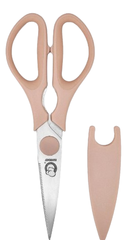 S/S Kitchen Scissors Serrated  1