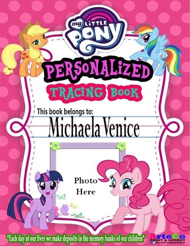Personalized Tracing Book 3