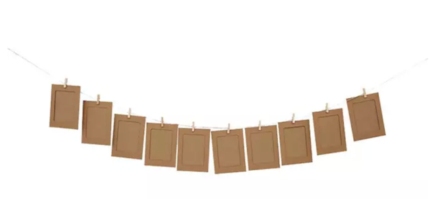 DIY Paper Photo Frame 3