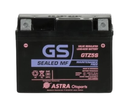 GTZ5S Motorcycle Battery 1