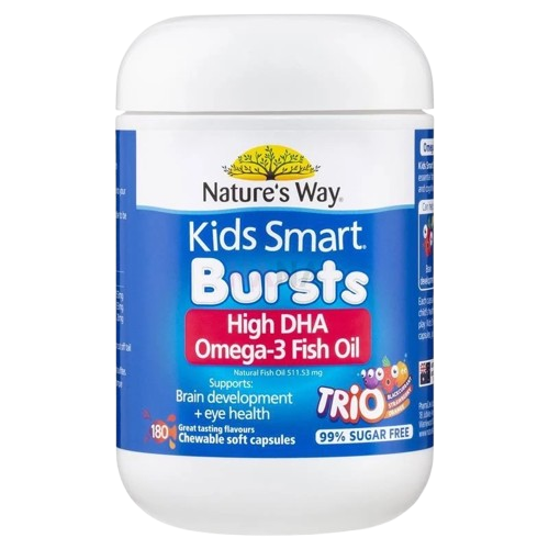 Kids Smart Bursts High DHA Omega-3 Fish Oil 1