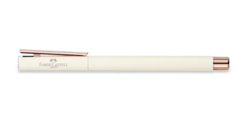 Neo Slim Fountain Pen Medium Ivory Rose Gold 1