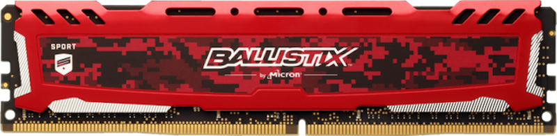 Ballistix Sport LT Red 16GB DDR4 1