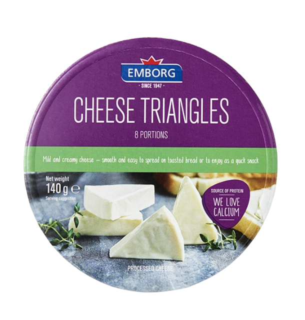 Processed Cheese Triangles  1