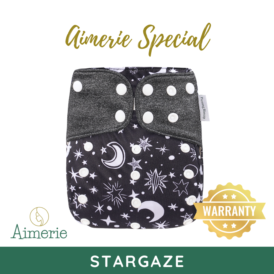 3D Gusset Special Cloth Diaper 4