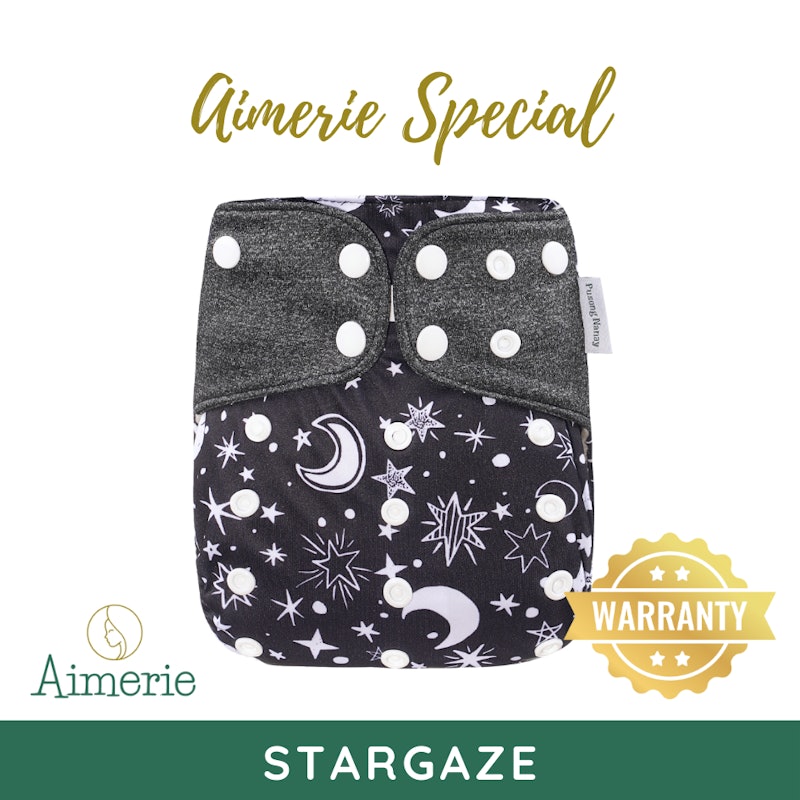 3D Gusset Special Cloth Diaper 4