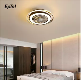 Nordic Invisible Ceiling Fan LED Lights 2