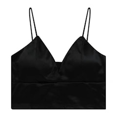 Women's Threaded Sexy Bra Silk V-neck Bralette