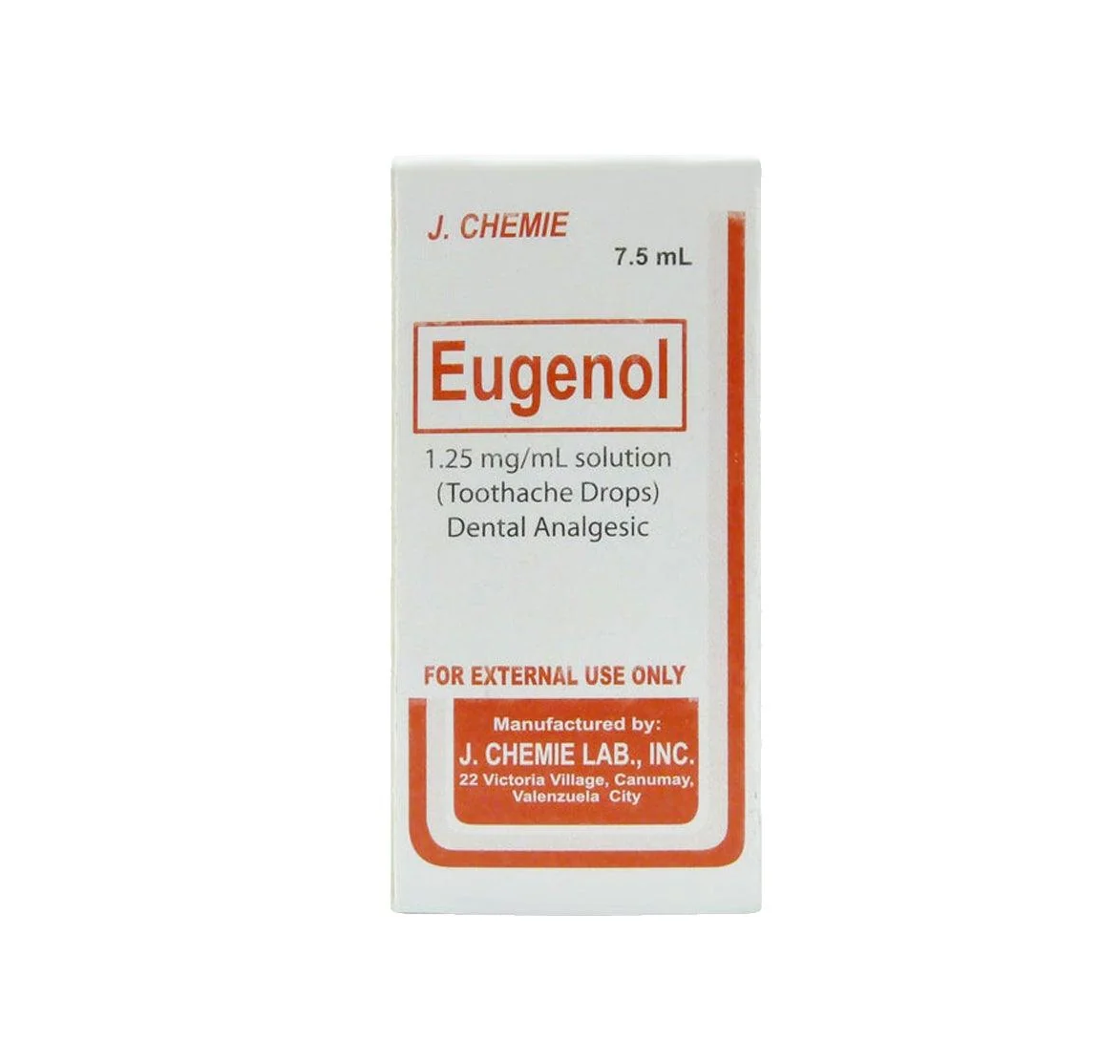 Eugenol Toothache Drops 1