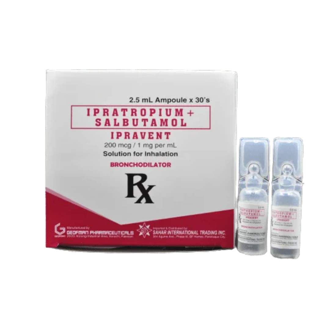 Salbutamol+Ipratropium Anticholinergic/Selective Beta-2-Adrenoceptor Agent 1