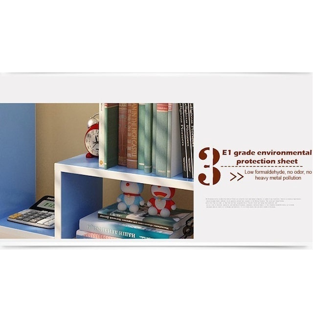 Small Desk Bookshelf 6