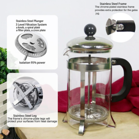 Copen Coffee Maker With Stainless Steel Filter 3
