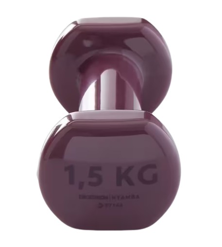 Nyamba Pilates Toning Dumbbells Twin-Pack 1.5kg	  1
