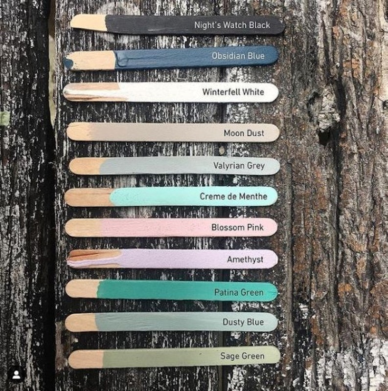 Original Handmixed Chalk Paint 6