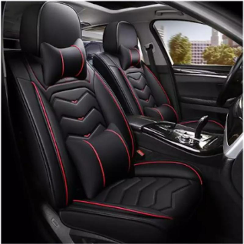 Car Seat Cover With Cushions for 5-Seater 2