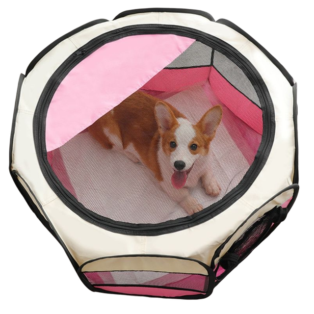 Folding Octagonal Soft Pet Pen 3
