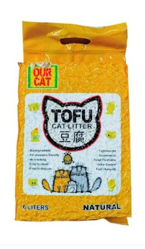 Tofu Natural Cat Litter 1