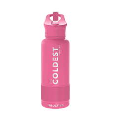 Sports Water Bottle with Straw Lid