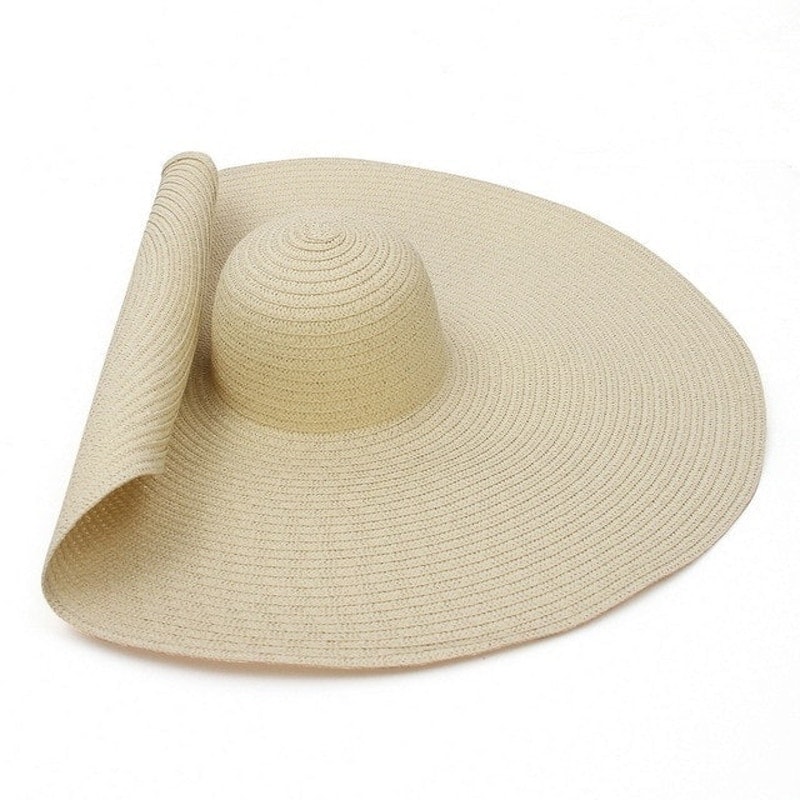 Oversized Straw Hat 10