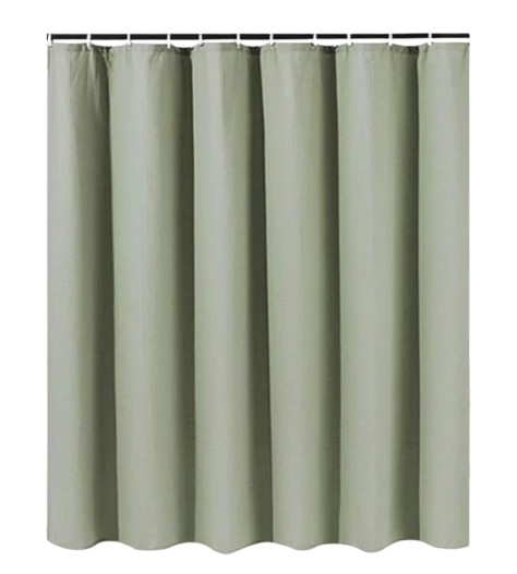 Waffle Shower Curtain	  1