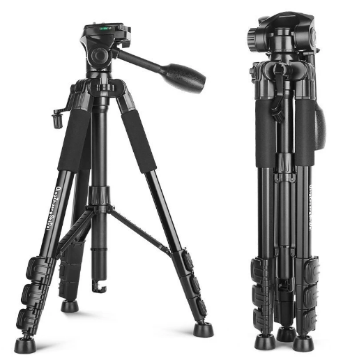 Portable Aluminum DSLR Tripod Camera	 1