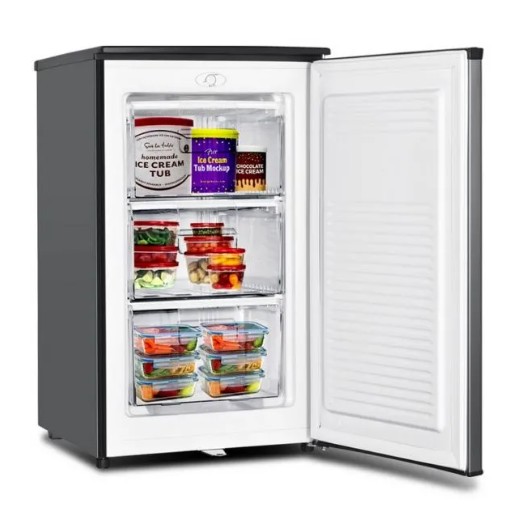 3.5 cu.ft. Upright Freezer w/ Stainless Door 	  2