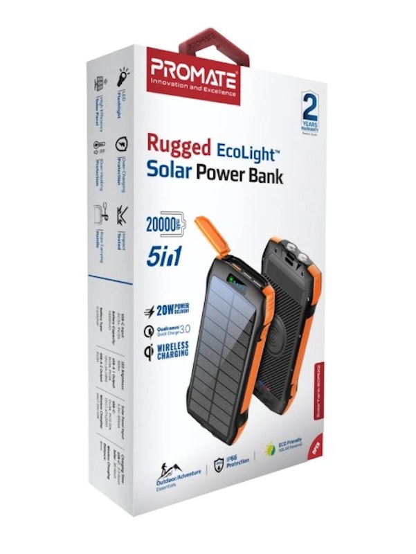SolarTank-Rugged EcoLight Solar Power Bank 2