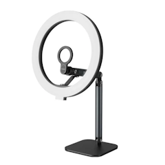 10-Inch Selfie Ring Adjustable Brightness LED Fill Light