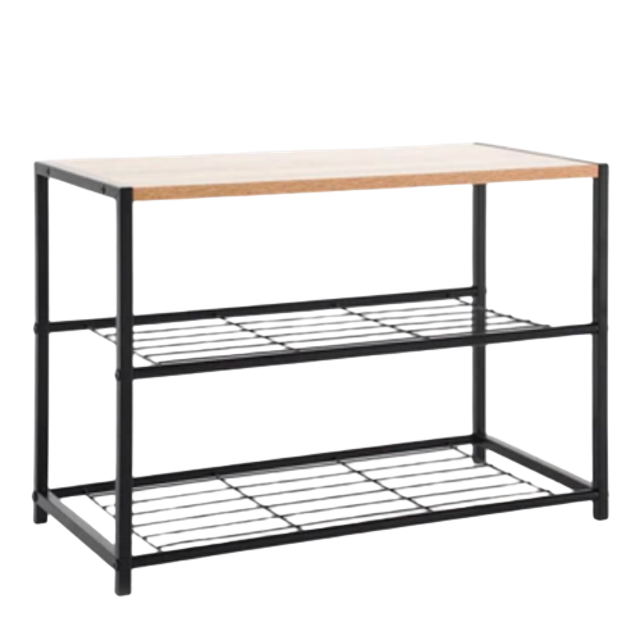 Shoe Rack 3L - Wooden 1