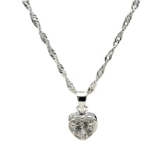 925 Sterling Silver Heart Pendant