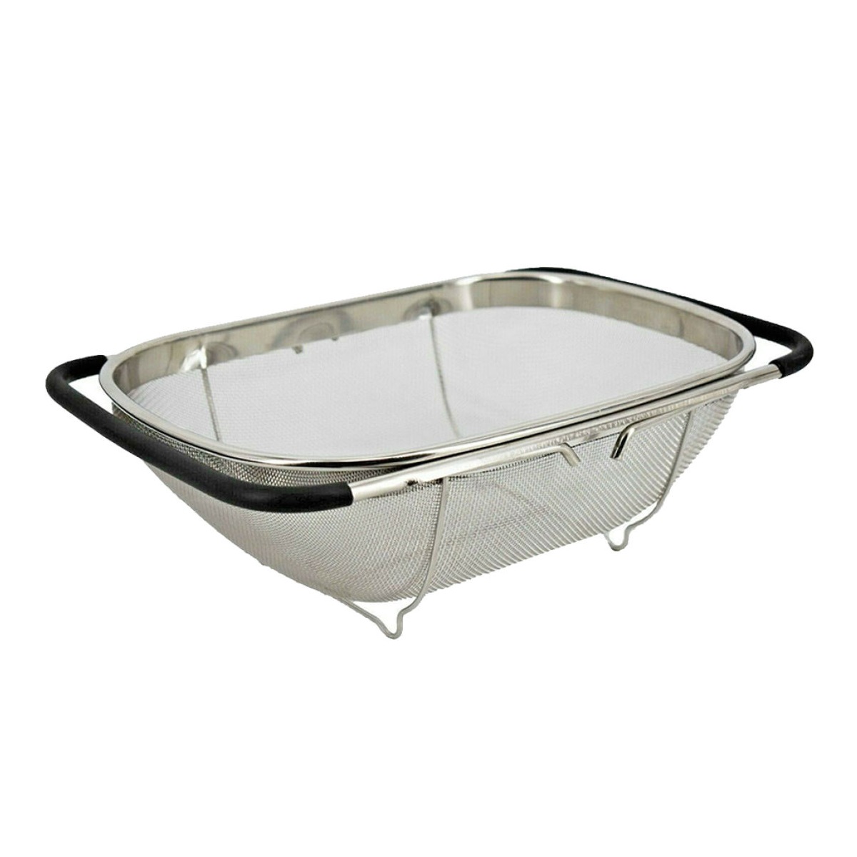 Stainless Steel Over-the-Sink Colander 1