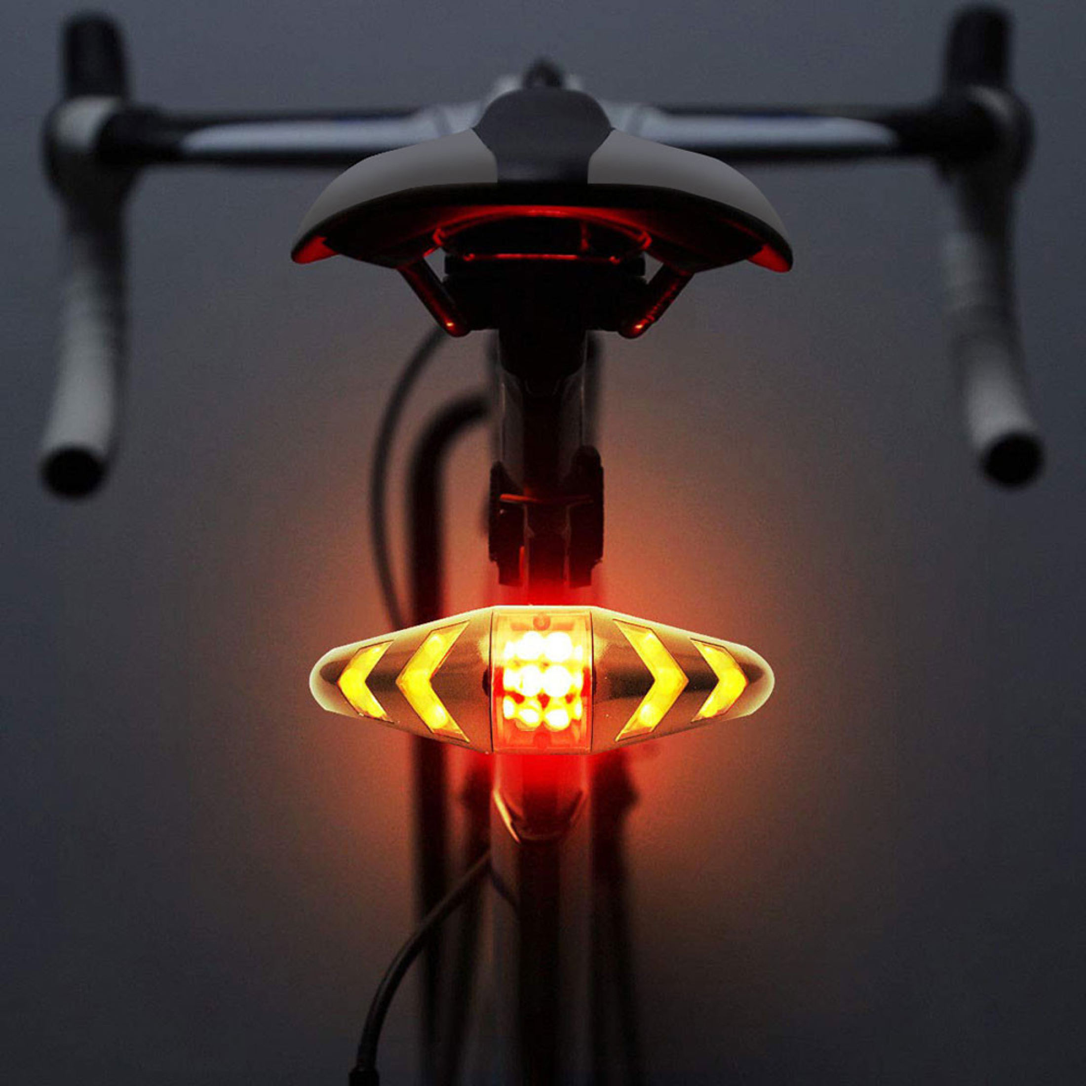 USB Rechargeable LED Bicycle Rear Light 2