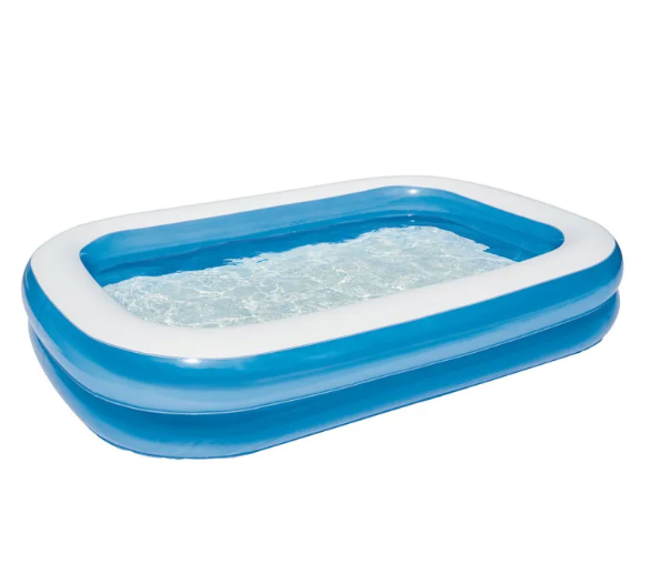 Blue Rectangular Swimming Pool 1