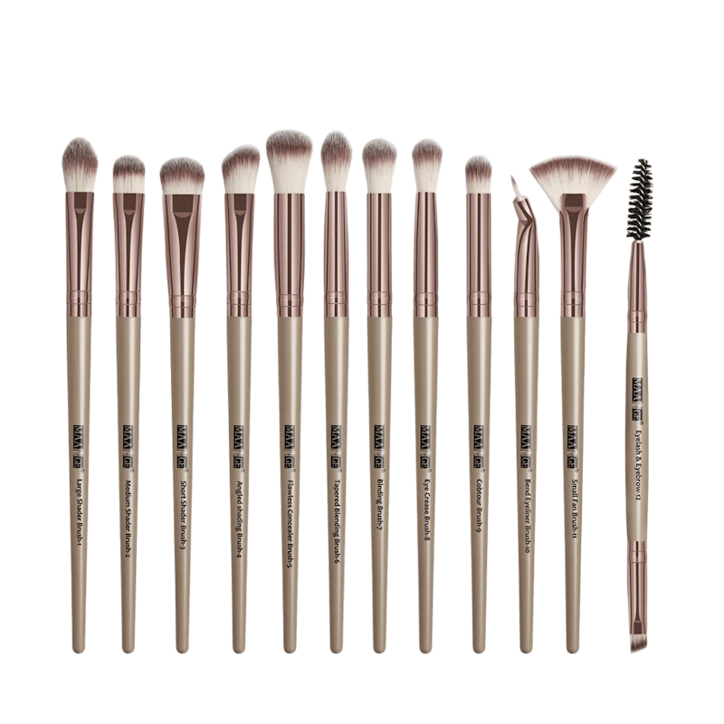 12 Piece Eye Makeup Brush Set 1