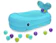 Infantino Whale Bubble Inflatable Tub 1