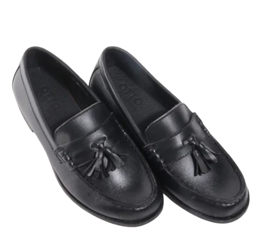 Twyla Woman Genuine Leather Tassel Loafers		 2