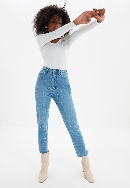 High Waist Mom Jeans 4