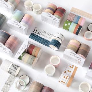 10 Rolls/Set Elegant Swatches Washi Tape 2