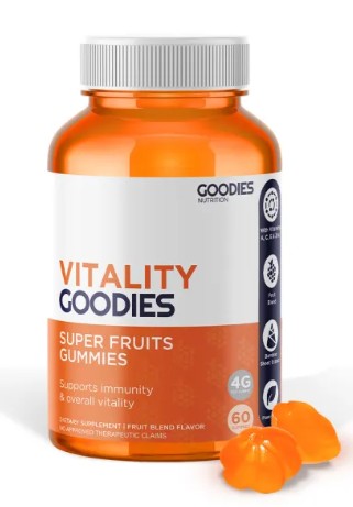 Multivitamin Gummies – 1 bottle (60) – For Vitamin & Mineral Support	 1