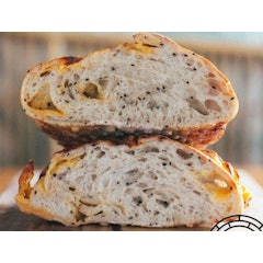 Black Sesame Cheddar Sourdough