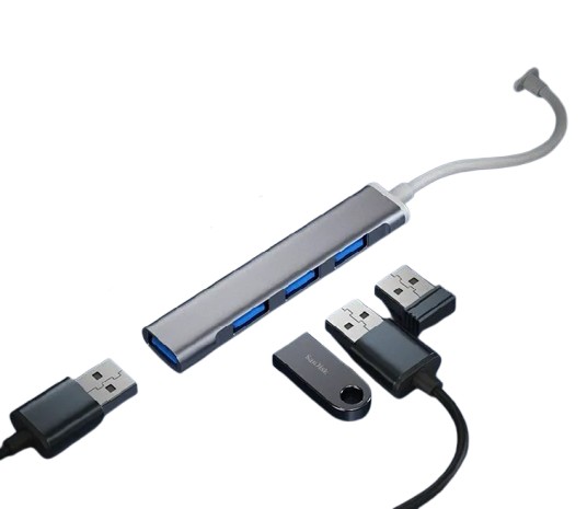 USB 3.0 Hub 2in1 To 4 USB	  3